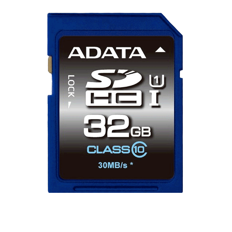 Карта памяти ADATA SDHC 32 GB class 10 UHS-1